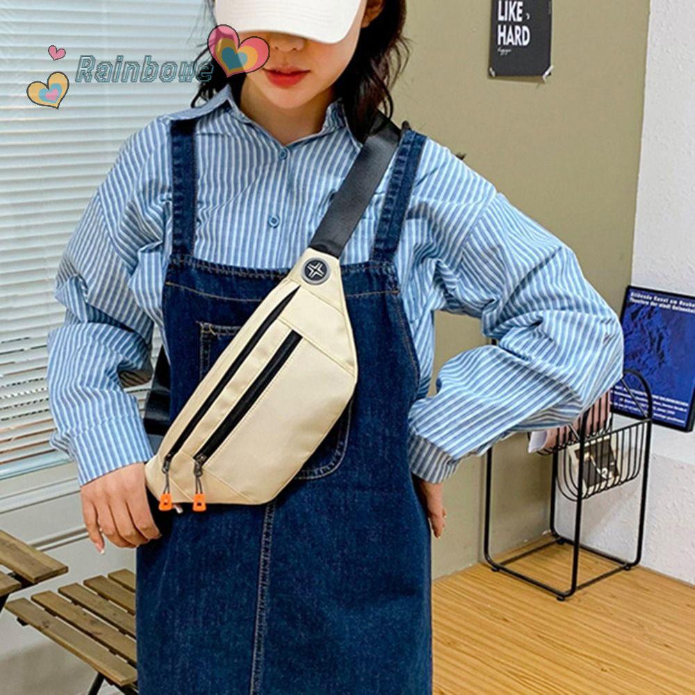 Túi Thể Thao Đeo Chéo Màu Cầu Vồng Thời Trang Cho Nữ