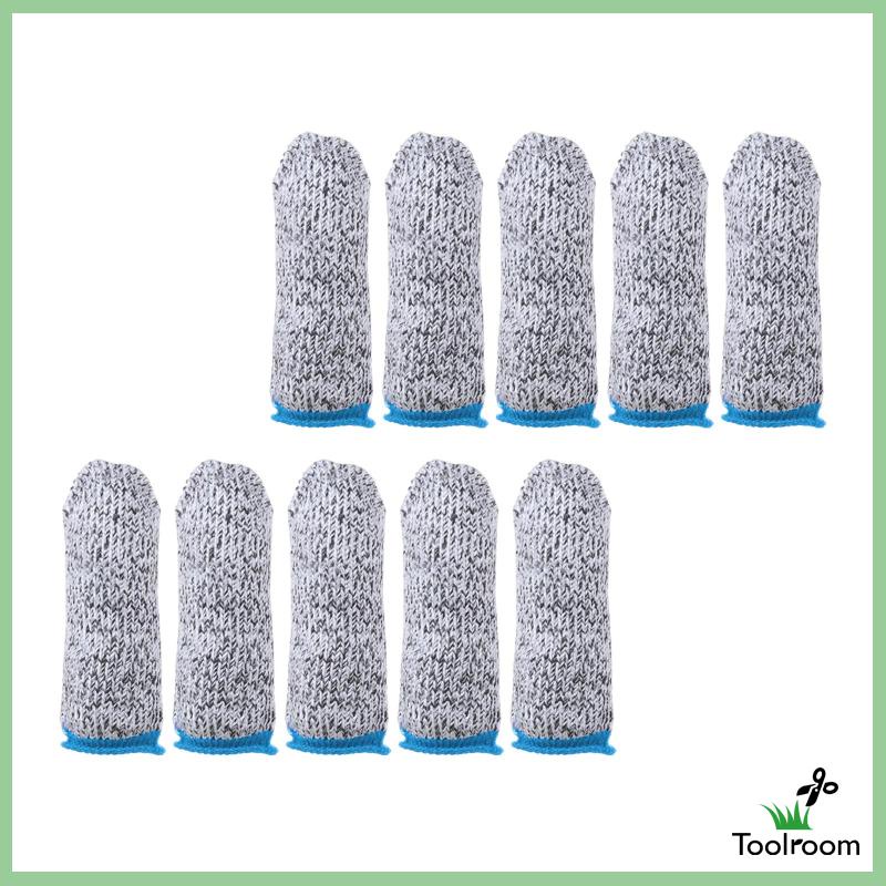 Set 10 Bao Bọc Ngón Tay Chống Trượt Chuyên Dụng Cho Thợ Làm Việc