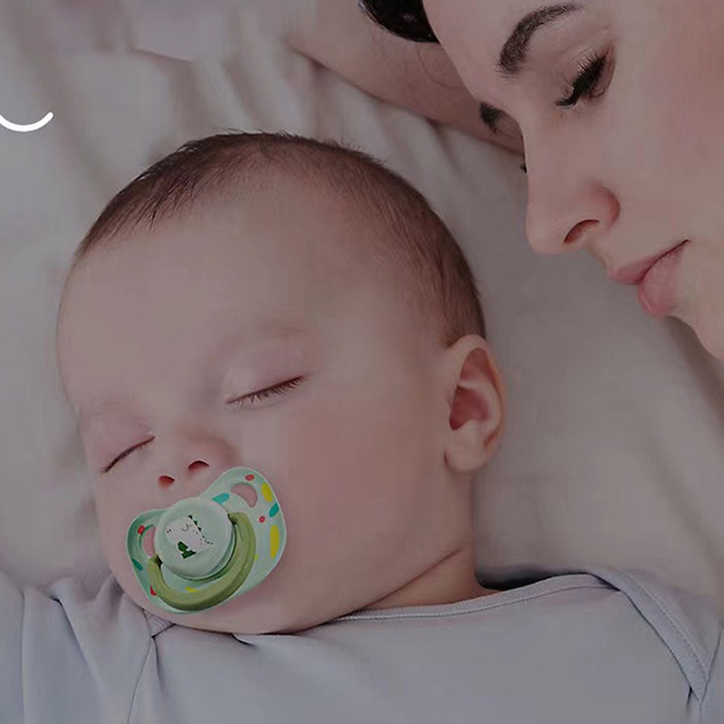 Núm Vú Giả Chống Đầy Hơi An Toàn Cho Bé 0-6 - 12 Tháng Tuổi