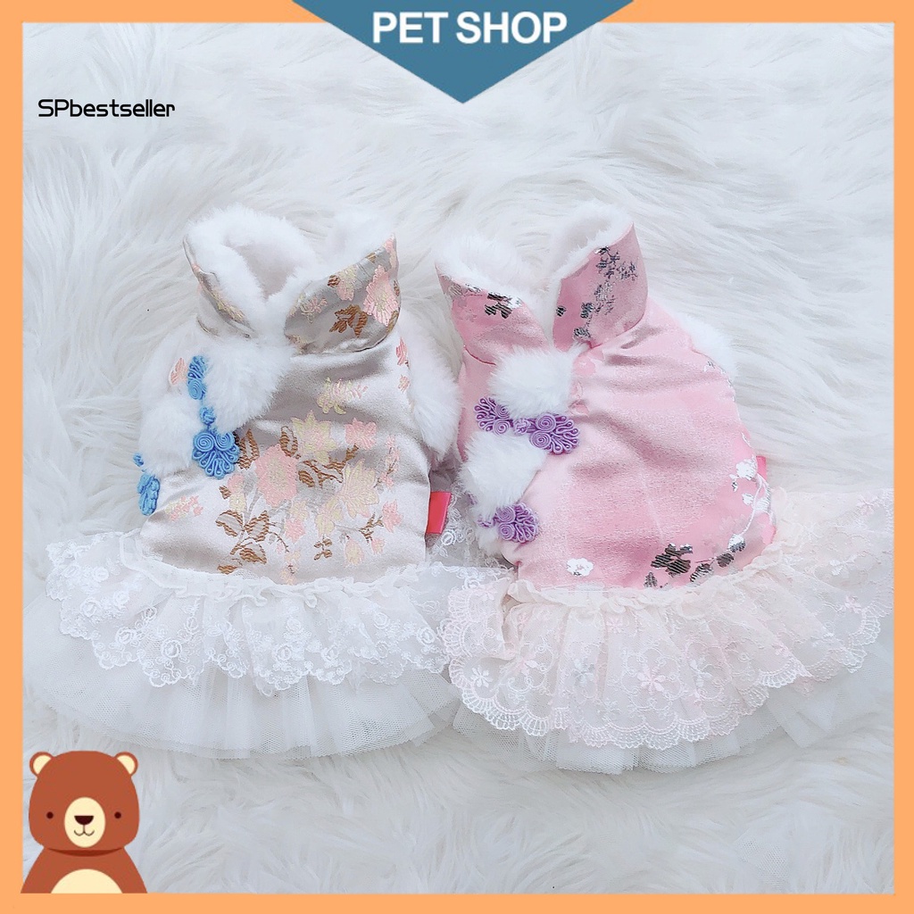 Đầm Cotton Han Phong Cách Trung Hoa Bắt Mắt Không Dị Ứng Cho Thú Cưng SPbestsellkr