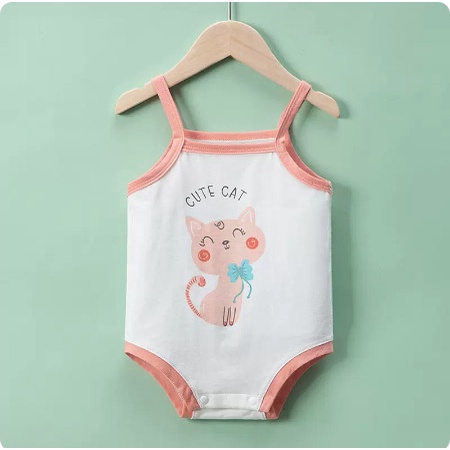 Body Chip 2 Dây LOTUKA Cho Bé Trai Bé Gái, BodySuit Hai Dây Cho Bé, Chất Thun Lạnh Thoáng Mát 3-12kg