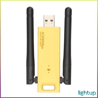 Bộ chuyển đổi usb không dây tốc độ 1200mbps băng tần kép 5ghz 2.4ghz 802.11ac rtl8812au chipset dongle mini card mạng