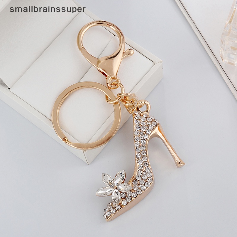 Móc Khóa Hình Giày Cao Gót Đính Đá Thời Trang