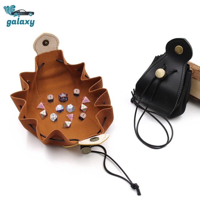 Galaxy Túi Da Pu Dây Rút Đa Năng Đựng Tiền Xu / Chìa Khóa Tiện Dụng Ốp