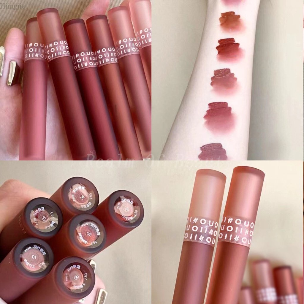 Son Kem Lì OUOII Có Độ Bóng Nhẹ Căng Mọng Ngọt Ngào