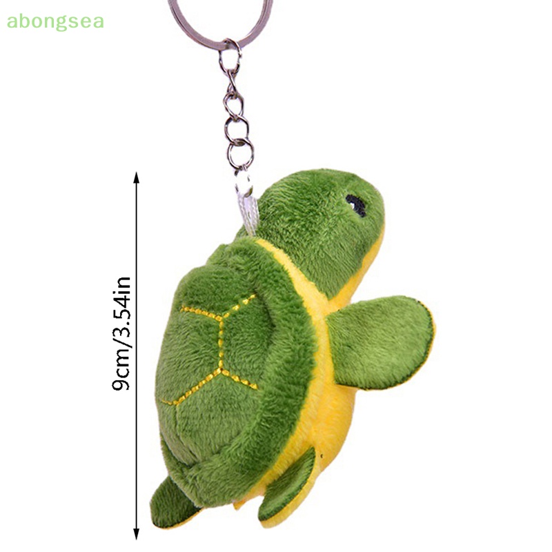 Móc Khóa Hình Rùa Biển Nhồi Bông Đáng Yêu