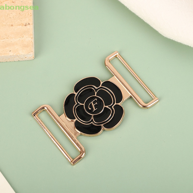 1 Bộ Khóa Dây Thắt Lưng Ba Lô 30 / 35 / 40mm Bằng Kim Loại Hình Hoa Có Thể Điều Chỉnh