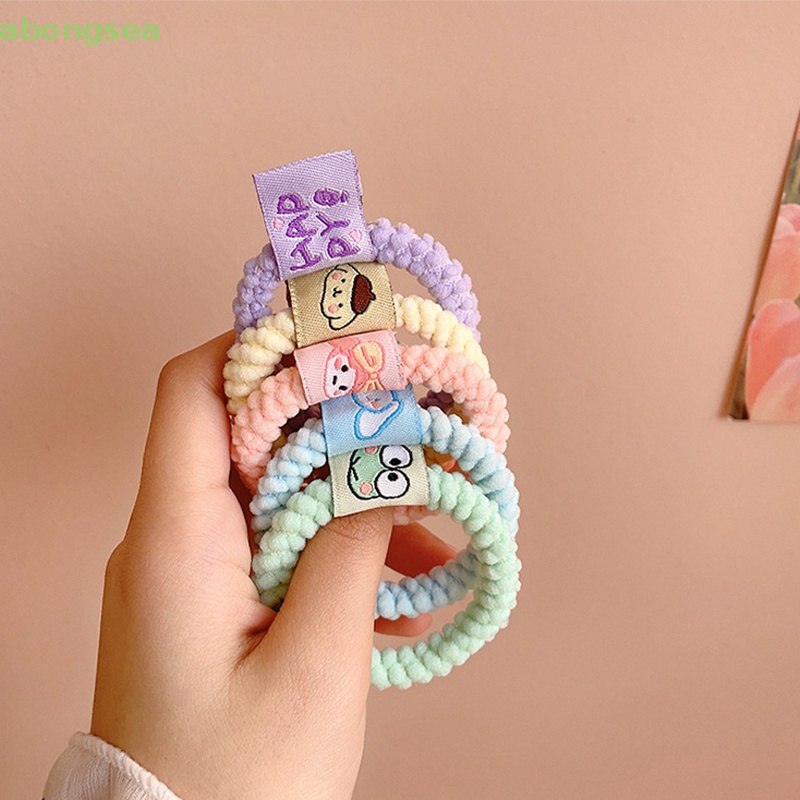 Dây Buộc Tóc Cao Su Co Giãn Màu Kẹo Thời Trang Cho Nữ