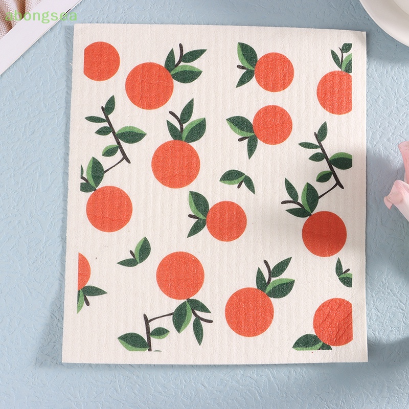 Abongsea Khăn Lau Chén Dĩa Thấm Hút Tốt Tiện Dụng Cho Nhà Bếp