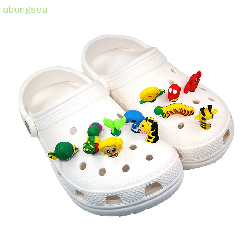 Phụ Kiện Trang Trí Giày Hình Động Vật 3D Dễ Thương