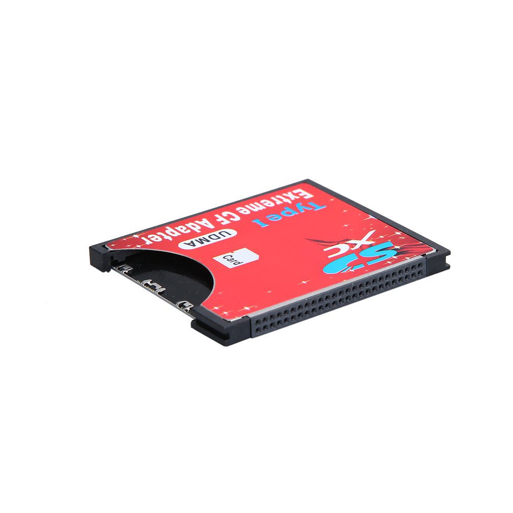 64Gb- 128Gb Single Slot Extreme For Micro Sd/Sdxc Tf To Compact Flash Cf Type I Memory Card Reader Writer Adapter [Q/2]
