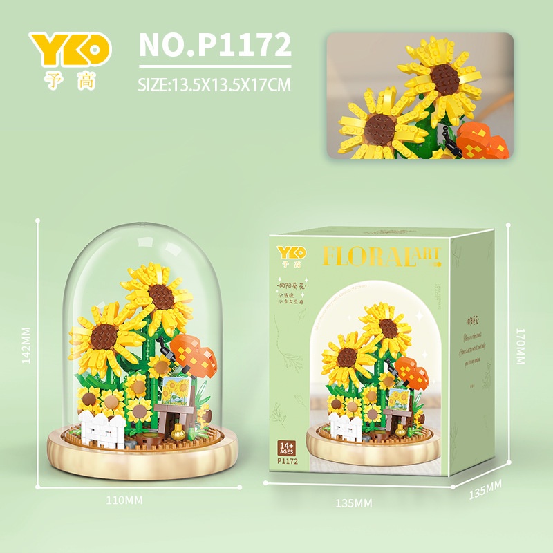 Bộ Đồ Chơi Lắp Ráp Jenga flower girl