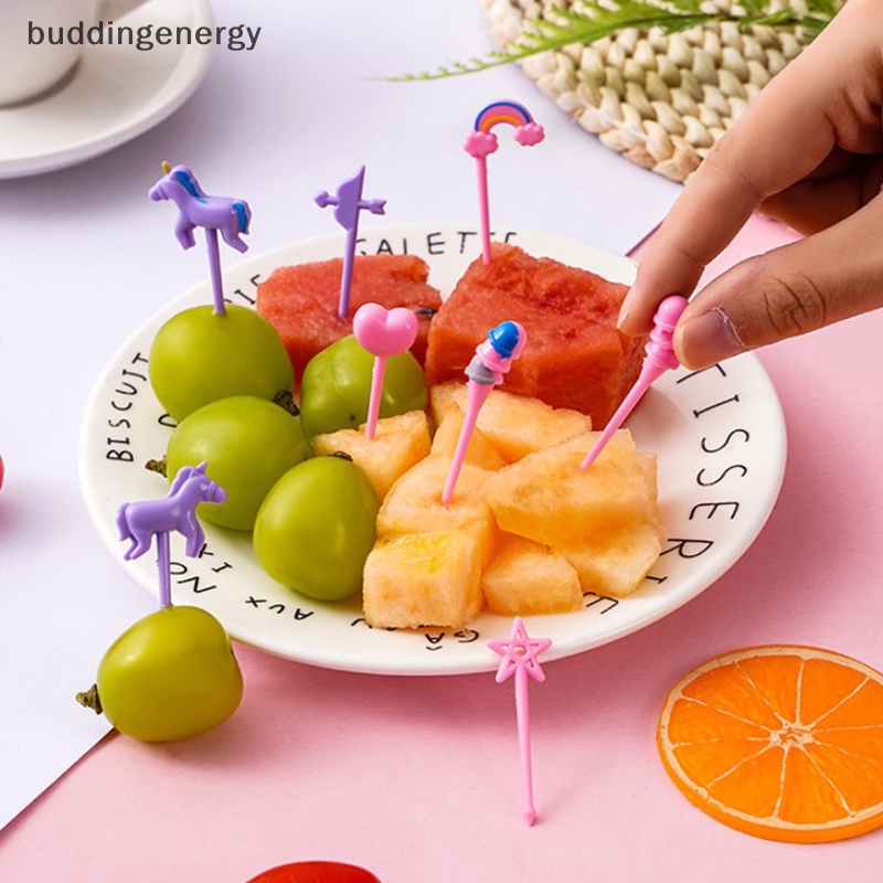 {BUDDI} Bộ Nĩa Ăn Tráng Miệng Tráng Miệng Mini Dễ Thương Trang Trí Hộp Đựng Tráng Miệng {BUDDI}
