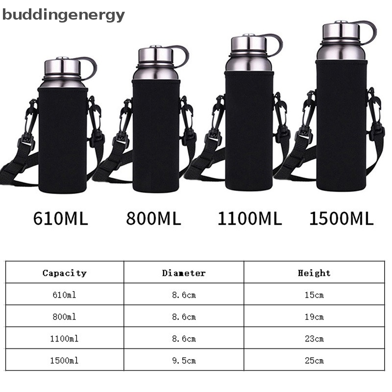 {BUDDI} Giá Đỡ Bình Giữ Nhiệt Bằng Thép Không Gỉ Nhỏ Gọn {BUDDI}