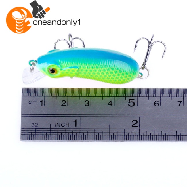 Set 5 Mồi Giả Nhử Cá Mini Kèm Hộp Đựng Tiện Lợi