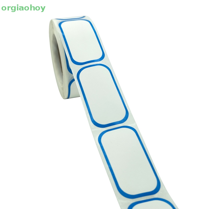 Set 150-300 Nhãn Dán Ghi Tên Hình Chữ Nhật Nhiều Màu Sắc