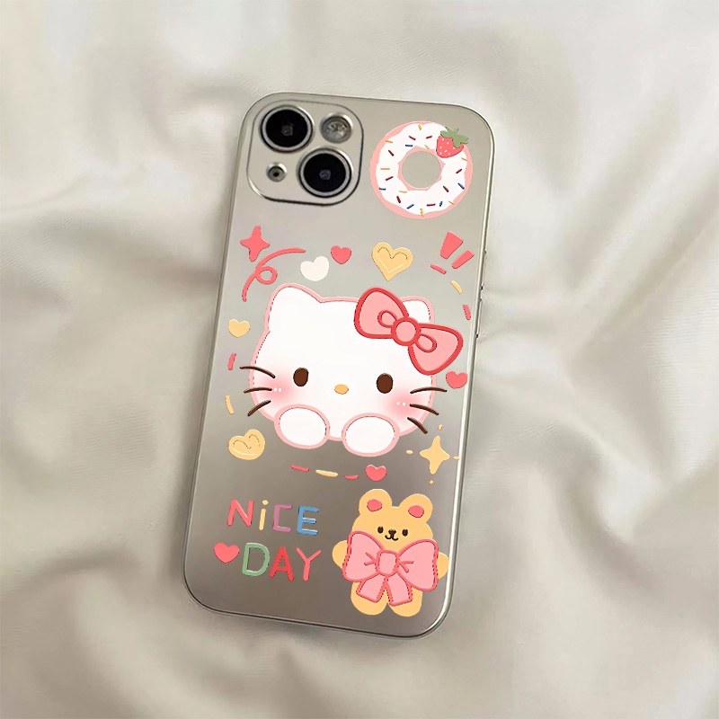 Ốp Điện Thoại Silicon TPU Mềm Mạ Điện Hình Cún Dễ Thương Chống Sốc Cho IPhone 14 13 12 11 Pro XS Max XR X 8 + 7 6S Plus