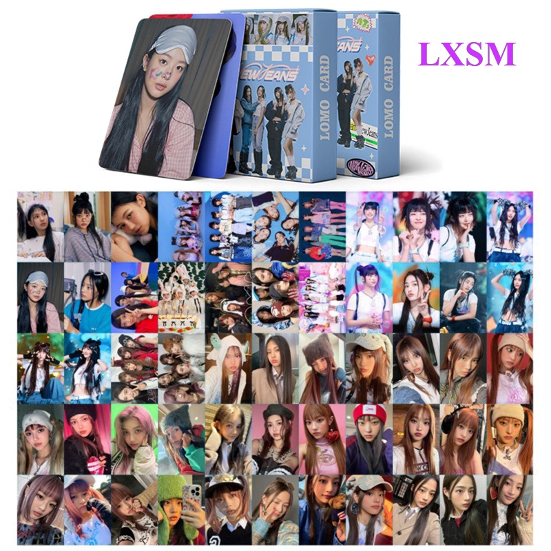 Set 55 Tấm Thẻ Hình Nhóm Nhạc Nữ lomo Độc Đáo Xinh Xắn