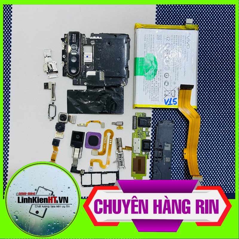 Linh Kiện Vivo V15 / Camera trước sau,main sạc,loa ngoài,cáp nối main,vân tay,motor camera,cục rung,nẹp đậy main...