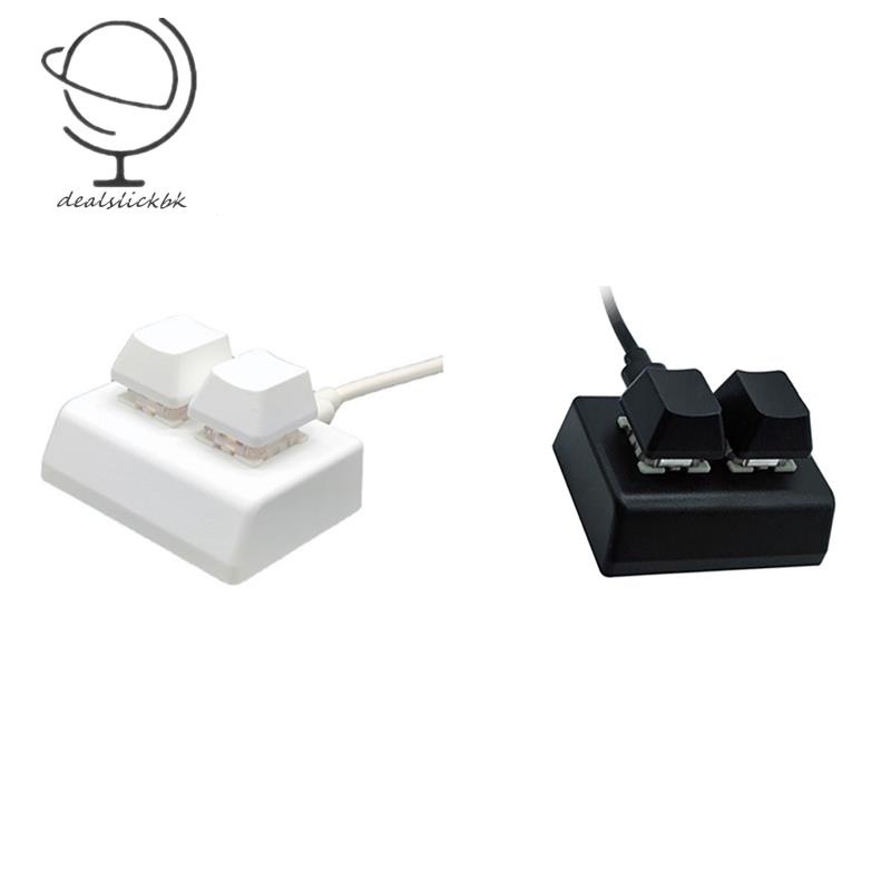 2 phím Bàn phím lập trình Macro Bàn phím nhỏ RGB Bàn phím chơi game Bản vẽ màu đỏ Bàn phím tùy chỉnh Bàn phím chơi game OSU