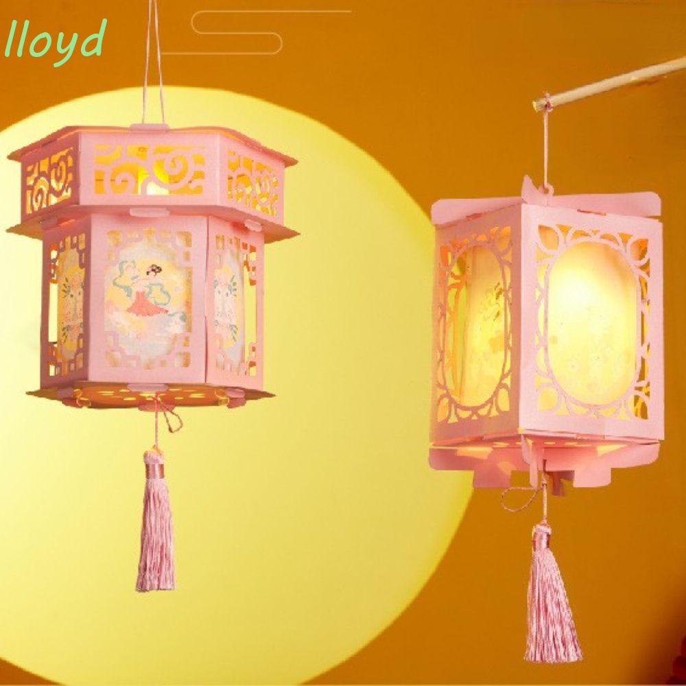 Lloyd Lồng Đèn Treo Trang Trí Lễ Hội Mùa Thu Phong Cách Hoàng Gia Truyền Thống DIY