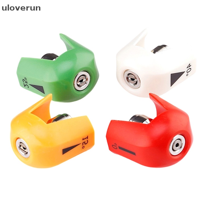 Đầu Vòi Phun Nước Áp Suất Cao 1 / 4 &quot;Inch Fitg Ren 0 15 25 40 Độ Bằng Thép Không Gỉ