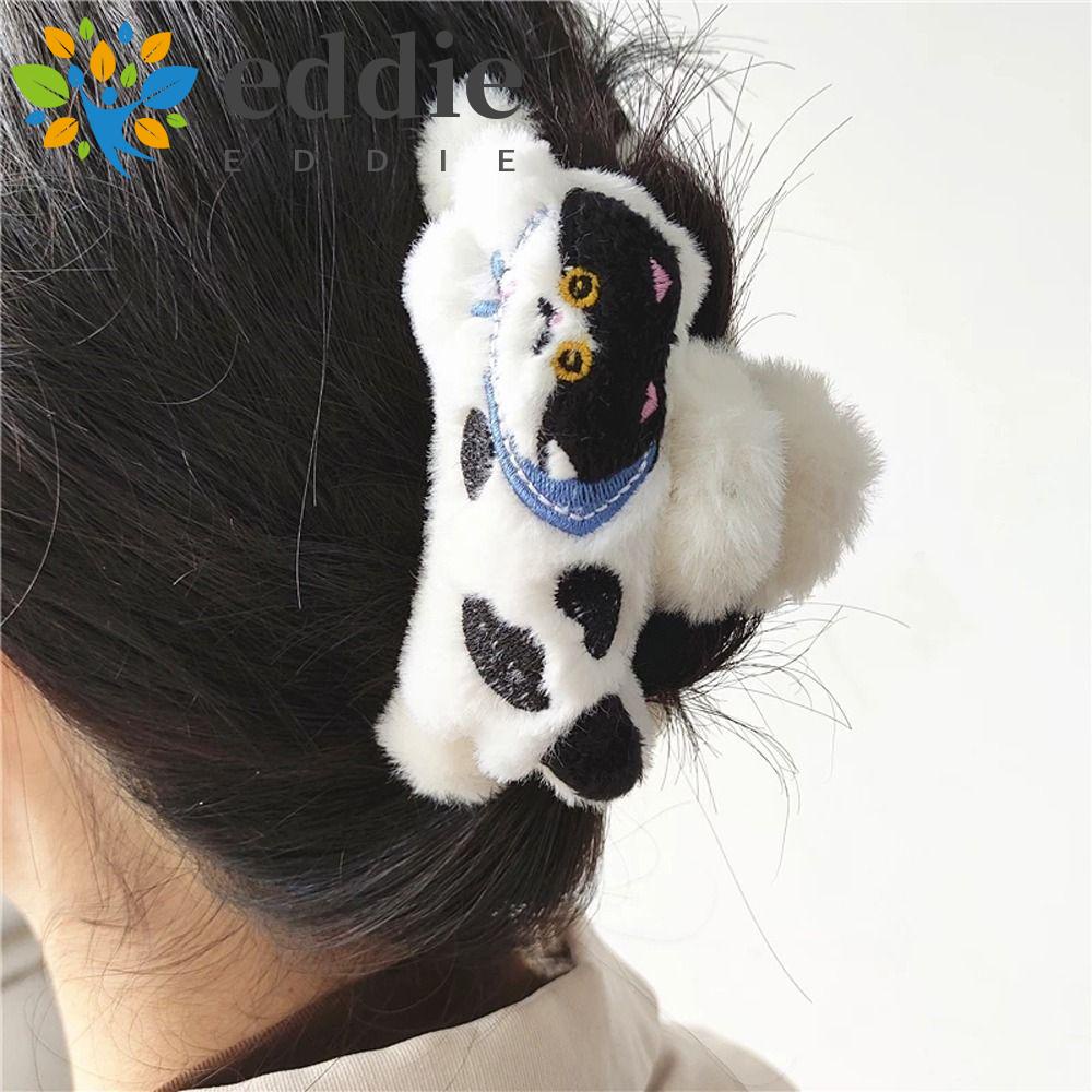 Kẹp Tóc Hình Móng Vuốt Mèo Hoạt Hình 26Eddie Ngọt Ngào Sáng Tạo Kích Thước Lớn Thời Trang Cho Nữ