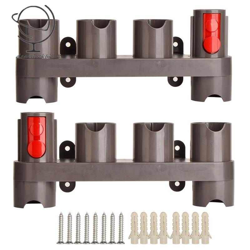 Giá đỡ phụ kiện 2PCS cho Máy hút bụi Dyson V15 V12 V11 V10 V8 V7 Giá đỡ phụ kiện treo tường Giá đỡ dụng cụ tổ chức