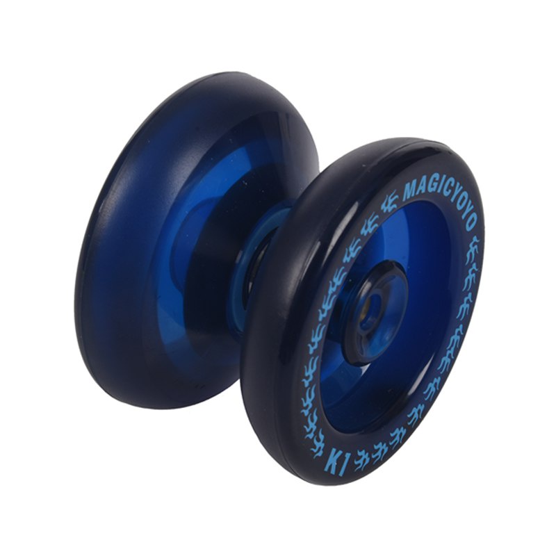 Magicyoyo K1 Spin ABS Yoyo Đồ chơi Yoyo chuyên nghiệp PVC mới với Hubstacks Blue