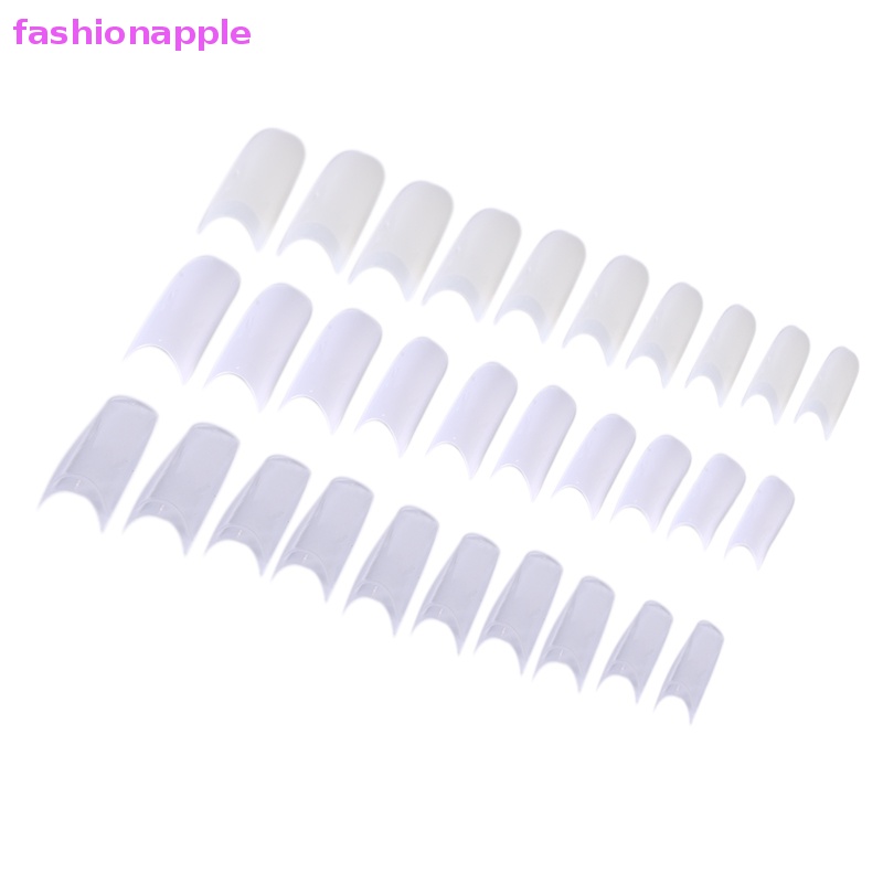 Set 500 Móng Tay Giả Trong Suốt Trang Trí Làm Đẹp