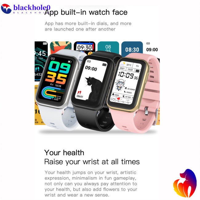 Đồng Hồ Thông Minh BH G132 Màn Hình Màu 1.45inch Theo Dõi Sức Khỏe Chống Thấm Nước