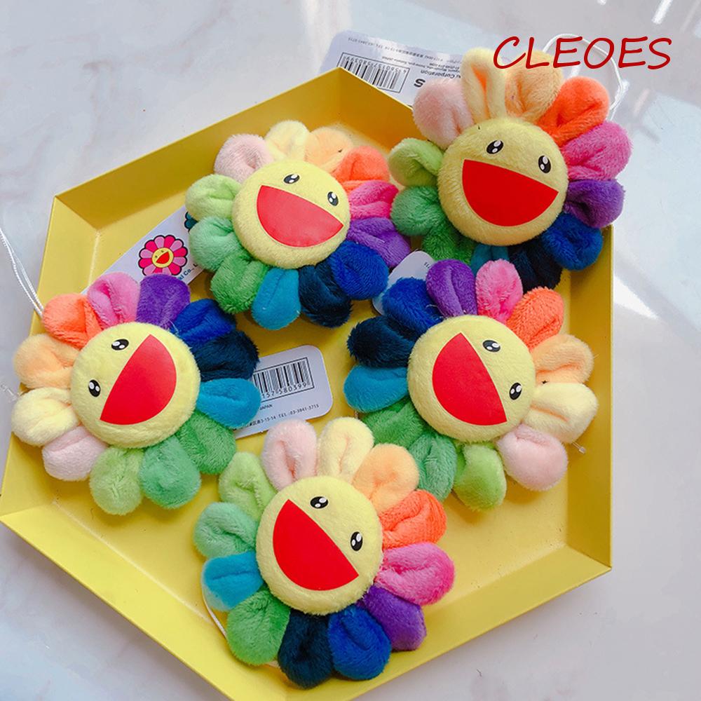 Huy Hiệu Cài Áo Hình Cầu Vồng Và Hoa Hướng Dương Nhiều Màu Dễ Thương