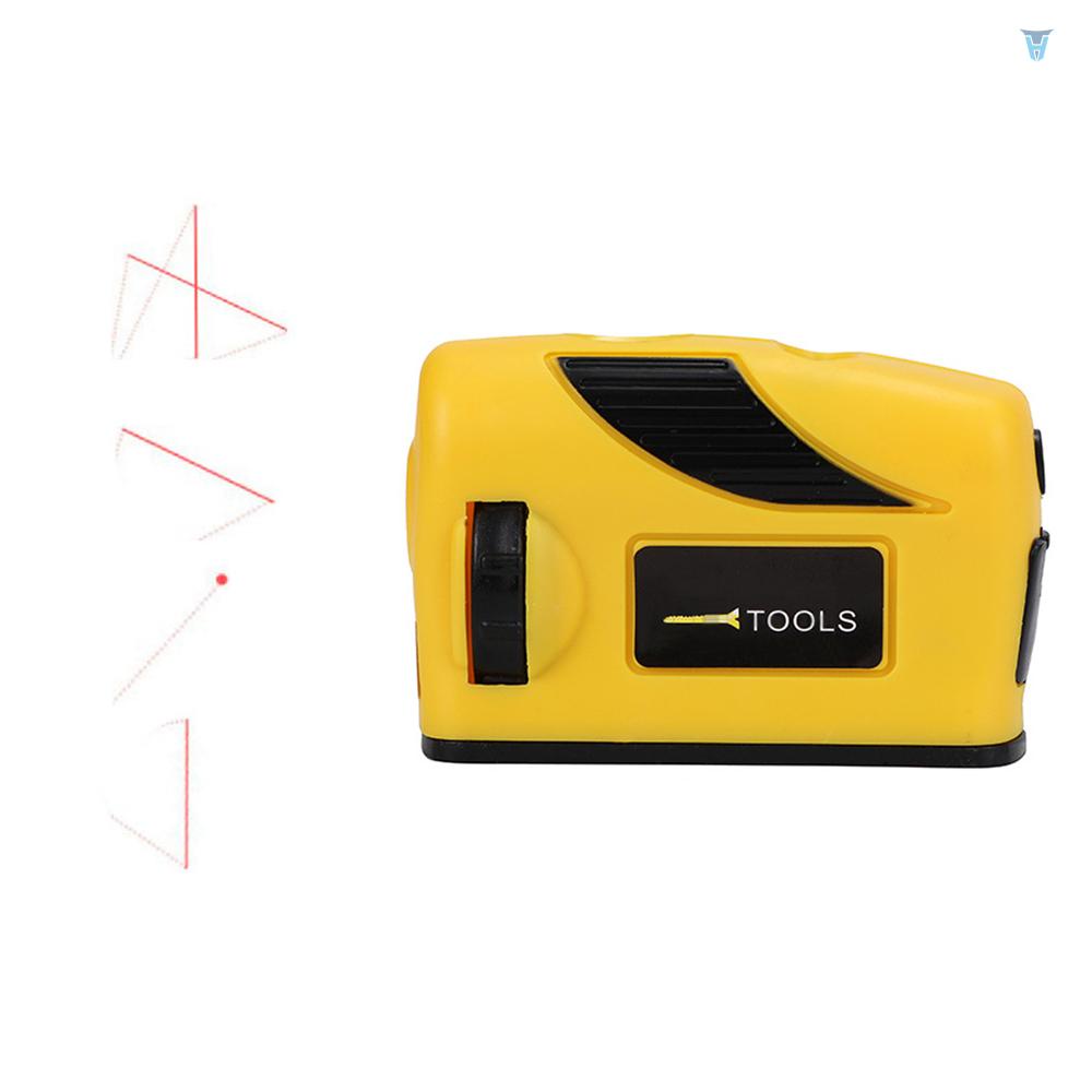 Dụng Cụ Đo Cấp Độ Một Phím Điều Khiển Ngang Dọc Ngang Hình Vuông Màu Vàng Cho Phòng Xây Dựng