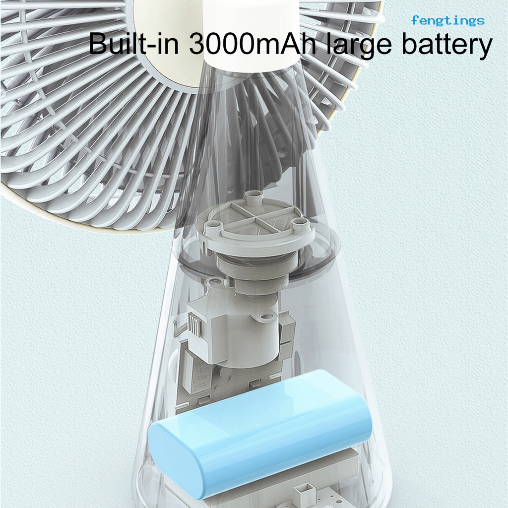 Quạt Làm Mát Xoay T8 4 Tốc Độ Bằng ABS Không Ồn Nhỏ Gọn Dành Cho Xe Hơi