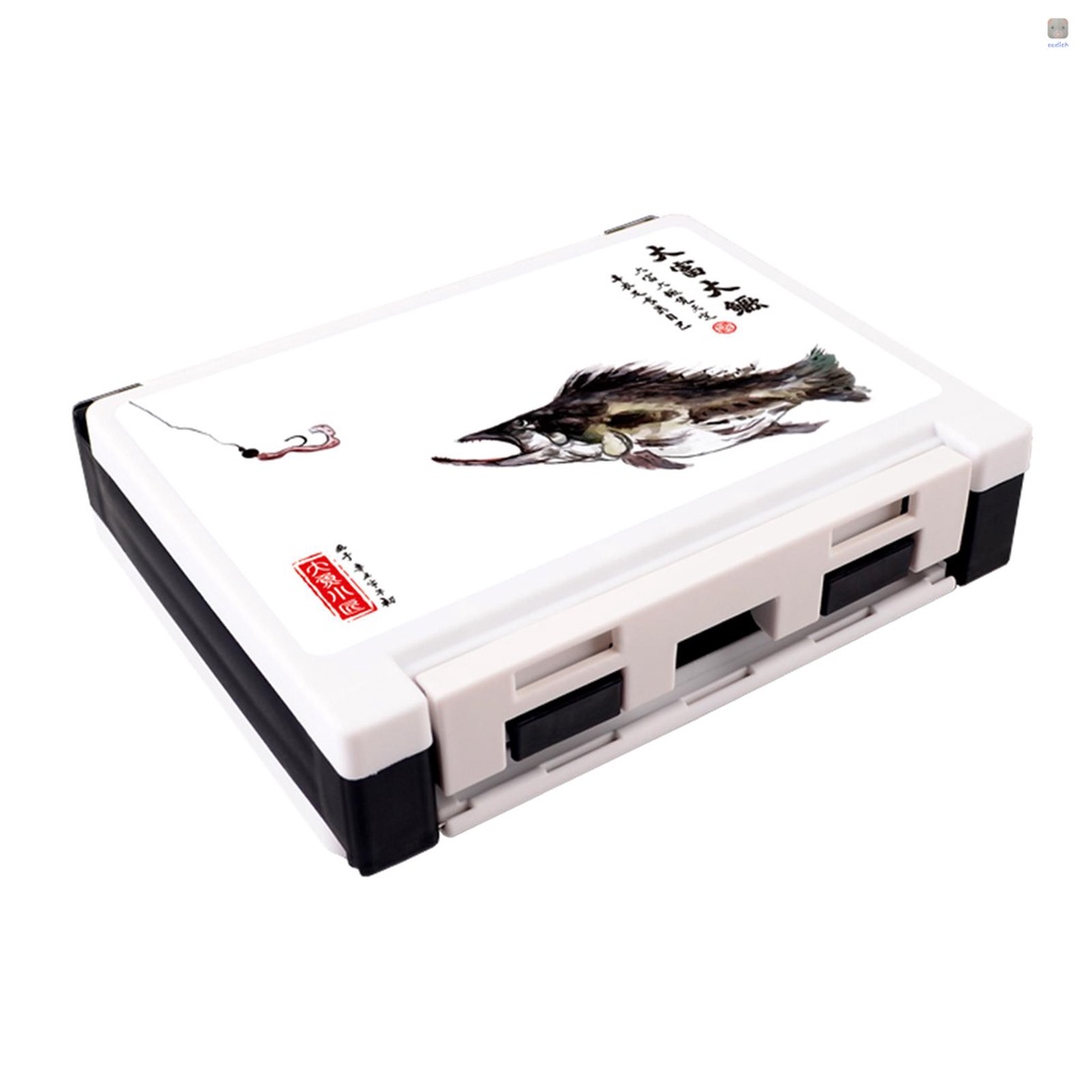 Hộp Đựng Mồi Câu Cá Chia Ngăn Có Thể Tháo Rời Tiện Dụng Ốp