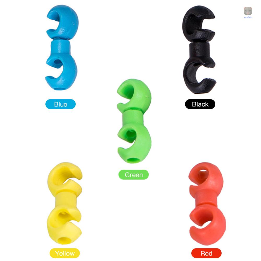 Set 10 Kẹp Giữ Dây Cáp Xe Đạp Leo Núi Tiện Lợi