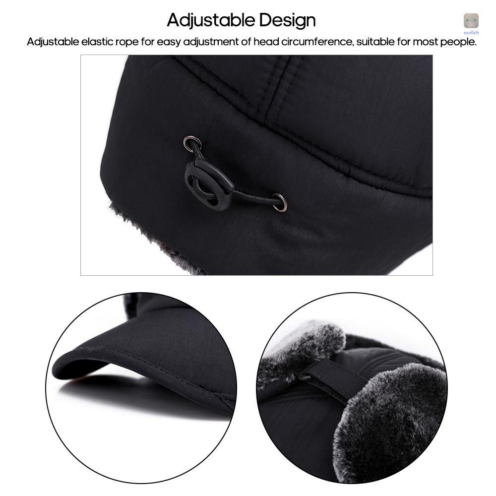 Mũ Bóng Chày Che Phủ Toàn Diện Chống Gió Mùa Đông Có Thể Tháo Rời Cho Nam Và Nữ