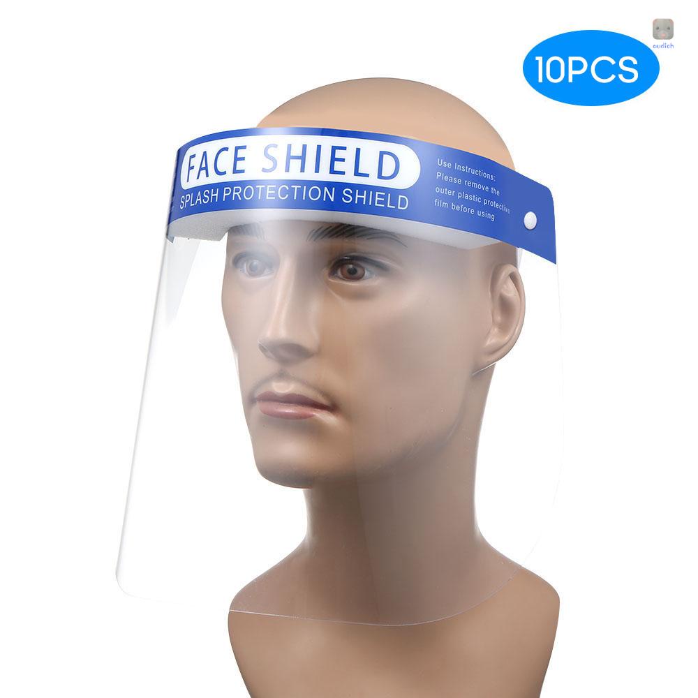 Bộ 10 Mặt Nạ Bảo Vệ Toàn Diện Chống Bụi Chống Sương Mù Trong Suốt