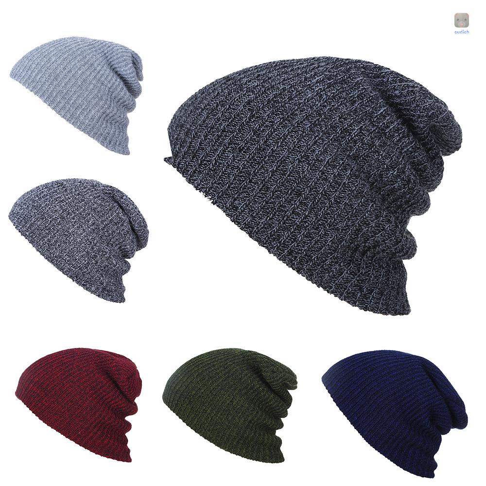 Mũ Đan Len Mềm Mại Giữ Ấm Mùa Đông Cho Nam