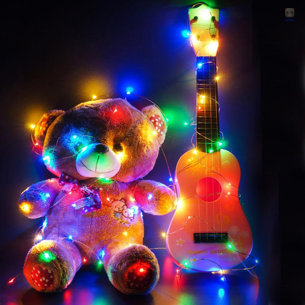 Dây Đèn Led BZ208 10M 100 Bóng 8 Mẫu Trang Trí Sân Vườn