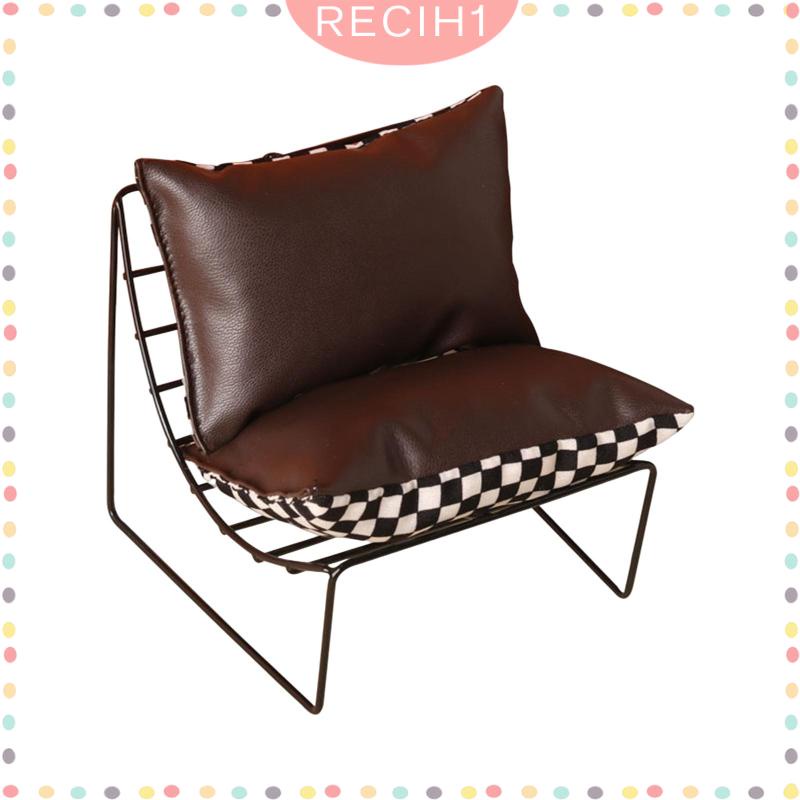 Mô Hình Ghế Bập Bênh Mini Bằng Hợp Kim Tỉ Lệ 1 / 12 Dùng Trang Trí Nhà Búp Bê