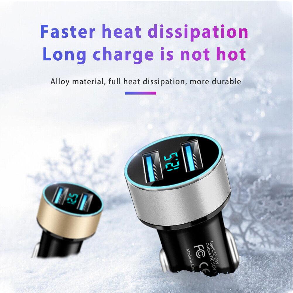 Tẩu Sạc Nhanh USB Cho Xe Hơi U5Q3