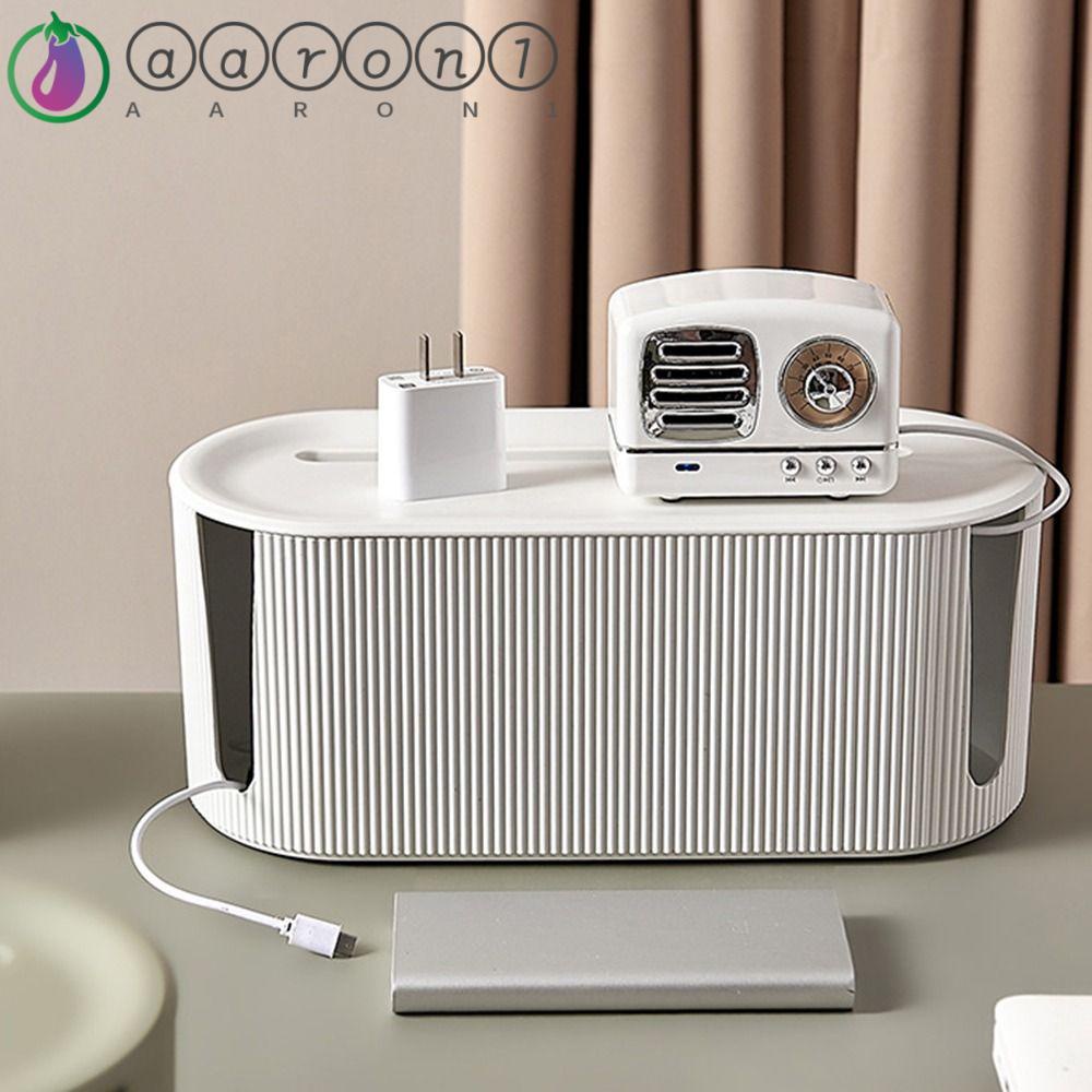 Aaron1 Giá Đỡ Phân Loại Dây Cáp Bằng Nhựa Tiện Dụng Cho Văn Phòng