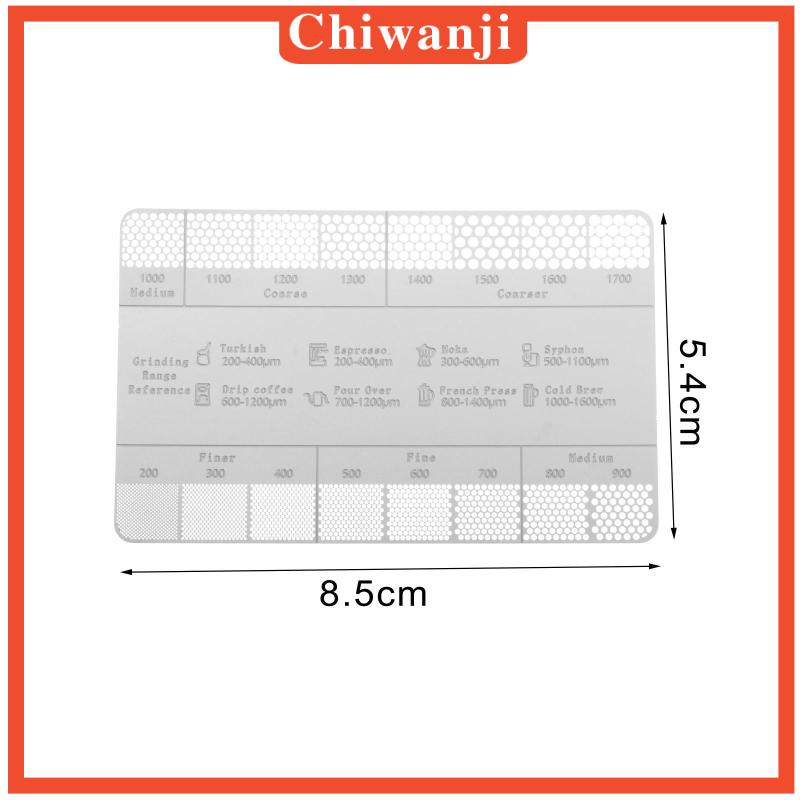 [Chiwanji] Dụng Cụ Đánh Dấu Kích Thước Cà Phê Cho Quán Cà Phê