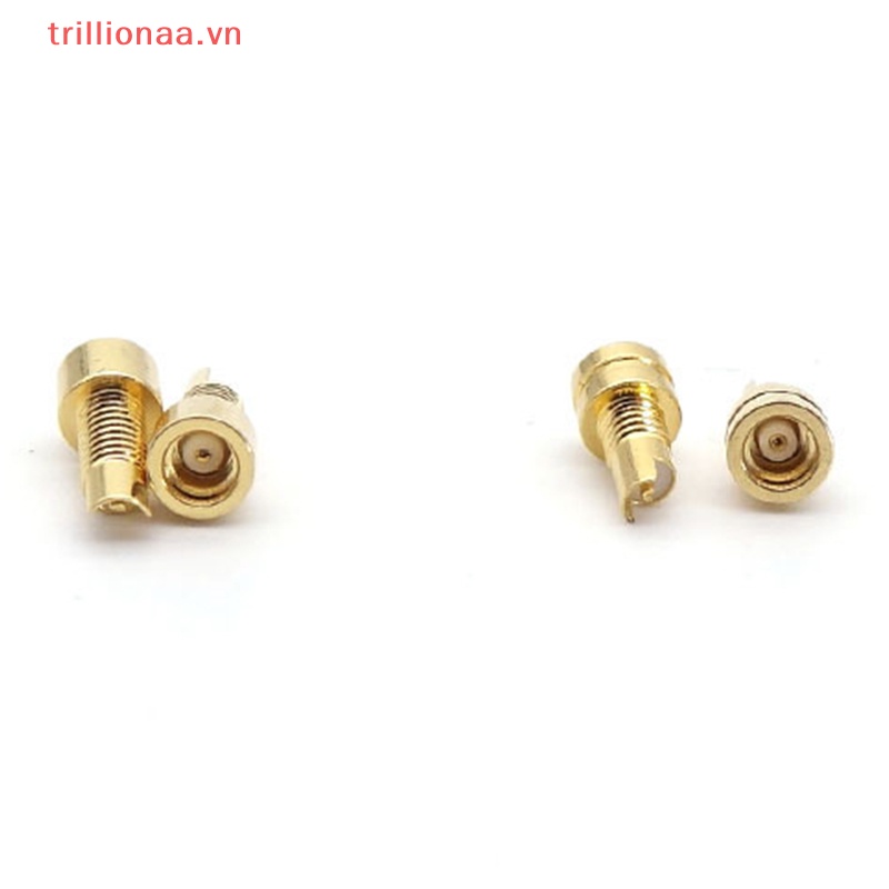 Đầu Nối Dây Hàn MMCX Female Bằng Đồng PCB Pin IE800 DIY