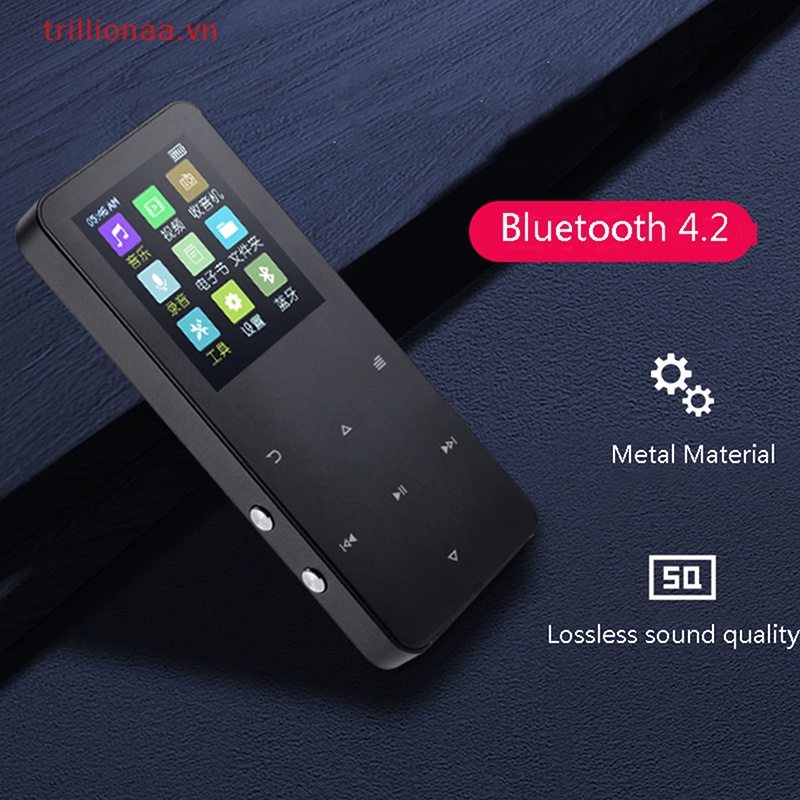 Máy Nghe Nhạc MP4 Trillionaa Tích Hợp Loa Bluetooth Tích Hợp Đài FM / Video