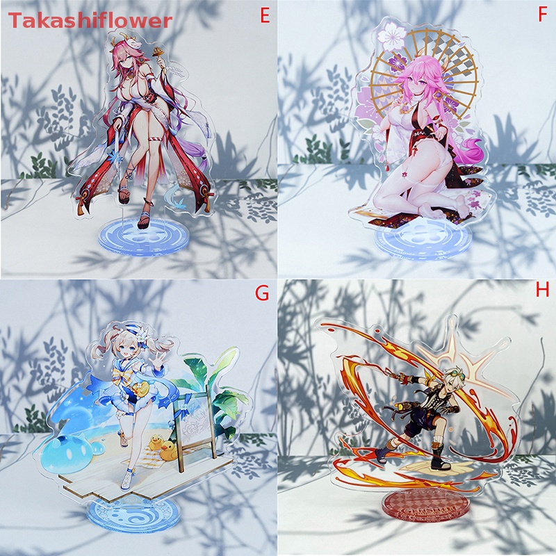 Mô Hình Nhân Vật Takashiflower Hoạt Hình Bằng Acrylic Để Bàn Trang Trí