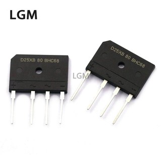 Set 5 cầu chỉnh lưu d25xb80 800v d25xb60 25a 600v
