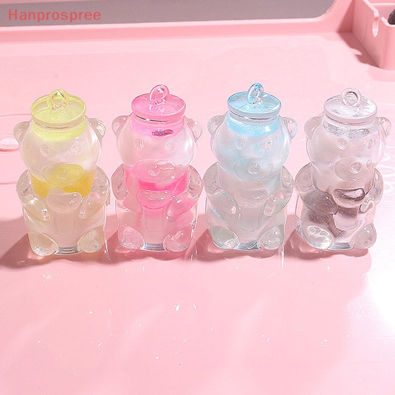 Hanprospree > Tượng Gấu Dạ Quang Mini Bằng Nhựa Resin Phát Sáng Trong Bóng Tối Trang Trí Tiểu C