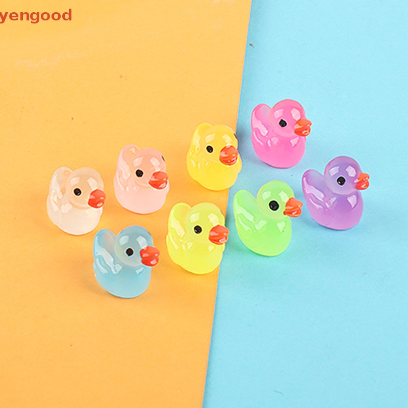 Set 5 Vịt Dạ Quang Trang Trí Phong Cảnh DIY